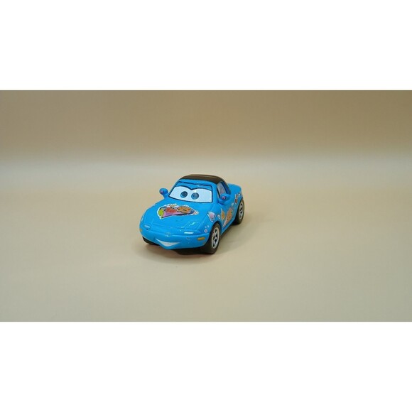 Disney Pixar Mazda MX-5 Light Blue Miata Diecast World of Cars 1:64 - NICE - Picture 1 of 7